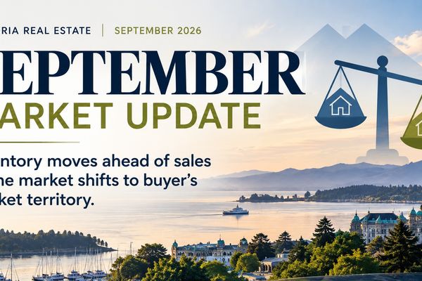 Greater Victoria real estate market report, September 2026 — Victoria BC homes and harbour